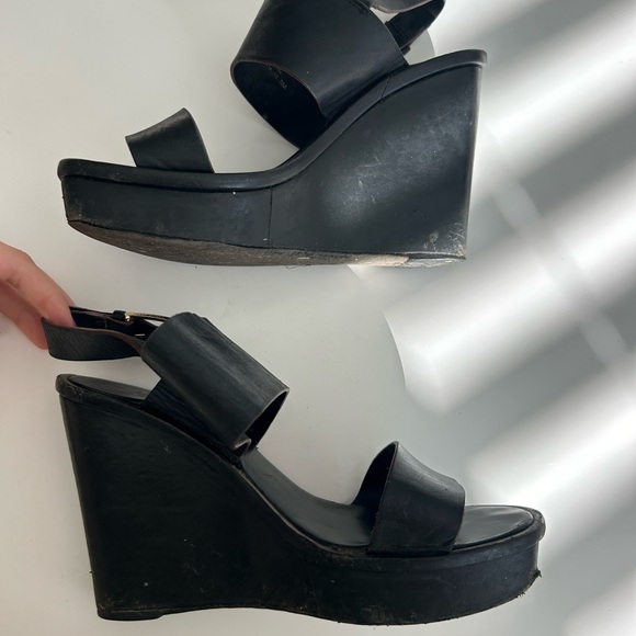 Tory Burch black wedges - Picture 5 of 7